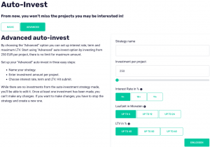 LendSecured Anleitung Autoinvest