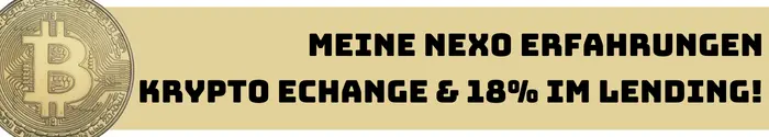 Meine Nexo Erfahrungen, wie steig ich ein?