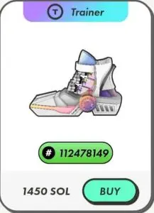 Stepn NFT Rainbow Schuh