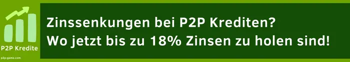 Wo finde ich hohe P2P Zinsen?