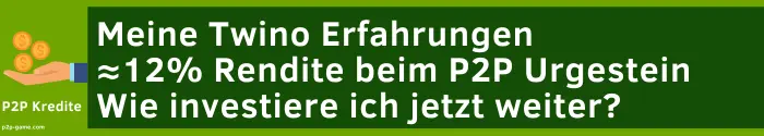 Twino Erfahrungen 12 % Rendite