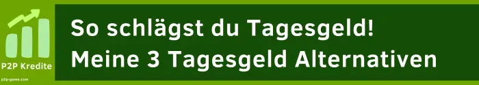 3 Tagesgeld Alternativen