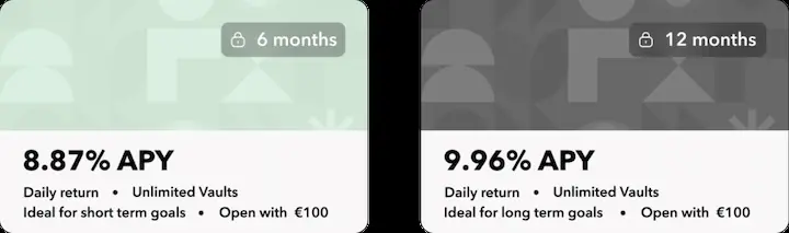 SmartSaver Vault Rendite