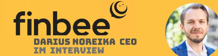 Finbee Erfahrungen FinBee, Das P2P Cafe Anleitung Darius Noreika Finbee CEO 10in10