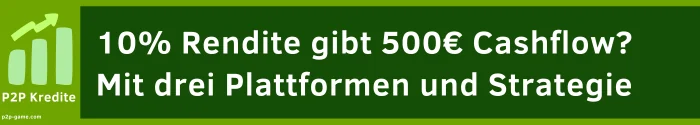 P2P Risiken Grundlagen Grundlagen P2P Kredite cashflow