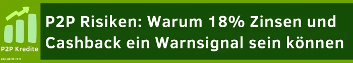 P2P Risiken Betrug & Scam Betrug & Scam Warnsignal