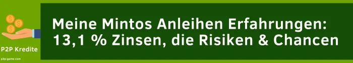 Mintos Anleihen Erfahrungen