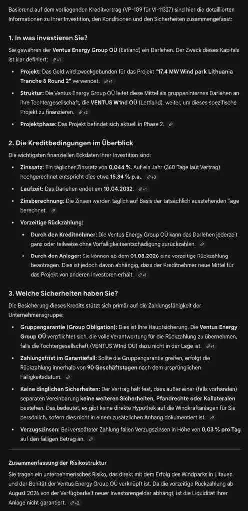 KI P2P Kredite analysieren
