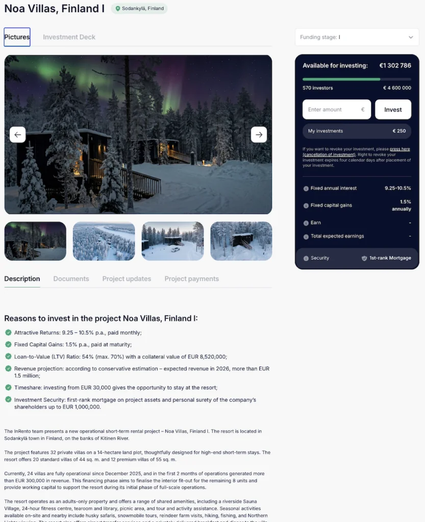 Meine InRento Erfahrungen – Rendite, Risiken und die komplette Plattform Anleitung 8 Inrento Erfahrungen Inrento Erfahrungen InRento Anleitung inrento noa project